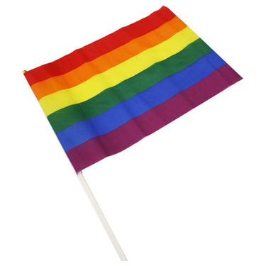 Bandiera Arcobaleno LGBT 30 x19,5 cm - Simbolo di Orgoglio e Inclusione